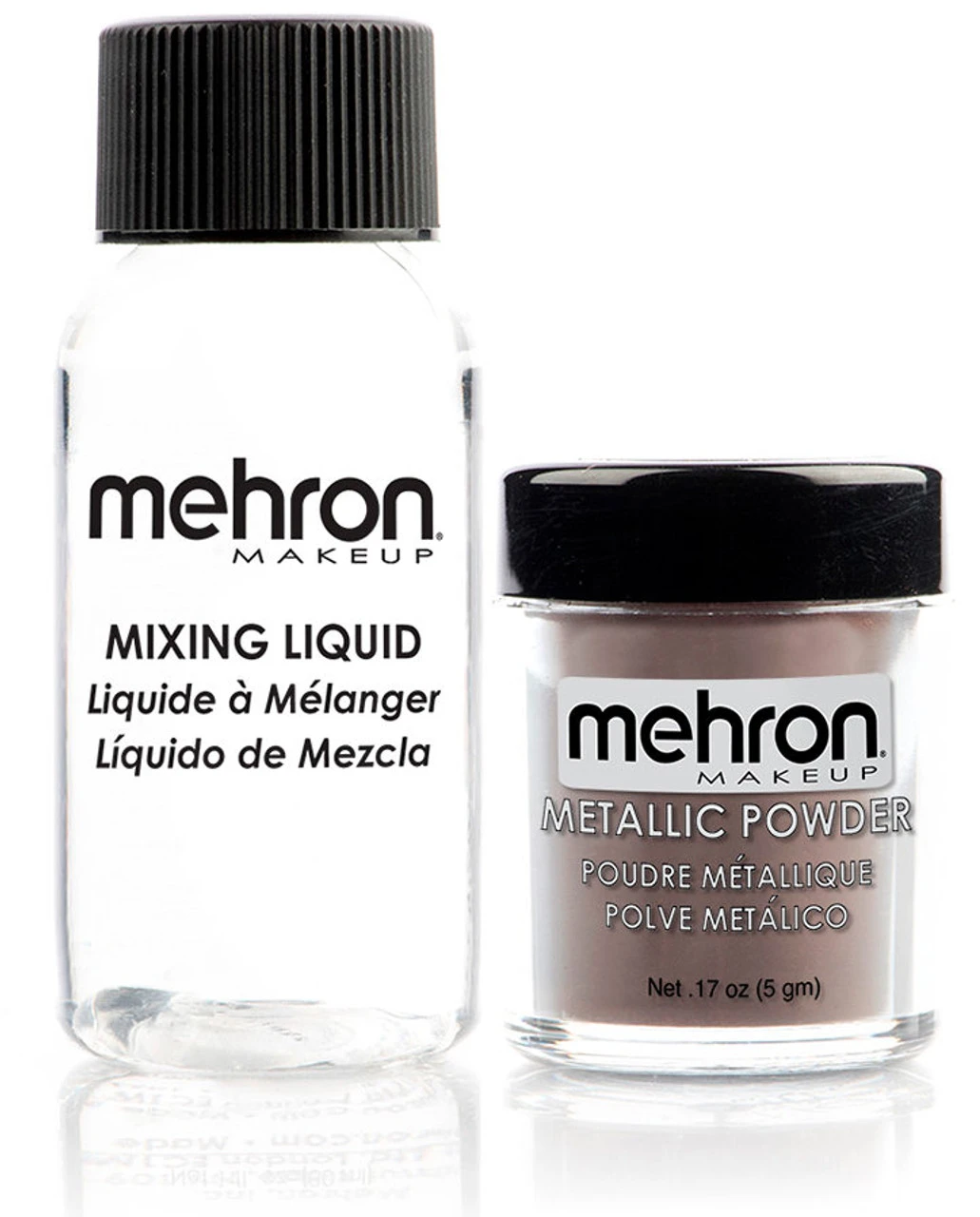 Metallic Powder With Mixing Liquid Bronze | Mehron | Makeup 1 Metallic Powder With Mixing Liquid Bronze | Mehron | Makeup