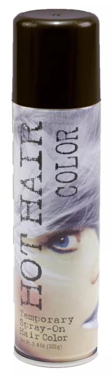 Hair Colour Spray Black | Fun World | Makeup 1 Hair Colour Spray Black | Fun World | Makeup