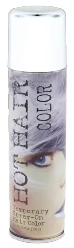 Hair Colour Spray White | Fun World | Makeup