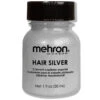 Hair Colorant 1 Oz Silver | Mehron | Makeup
