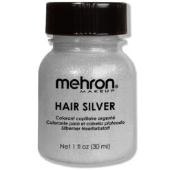 Hair Colorant 1 Oz Silver | Mehron | Makeup