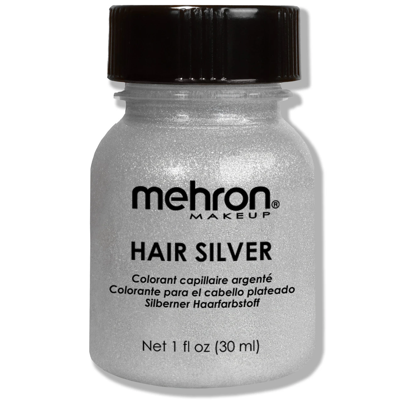 Hair Colorant 1 Oz Silver | Mehron | Makeup 1 Hair Colorant 1 Oz Silver | Mehron | Makeup