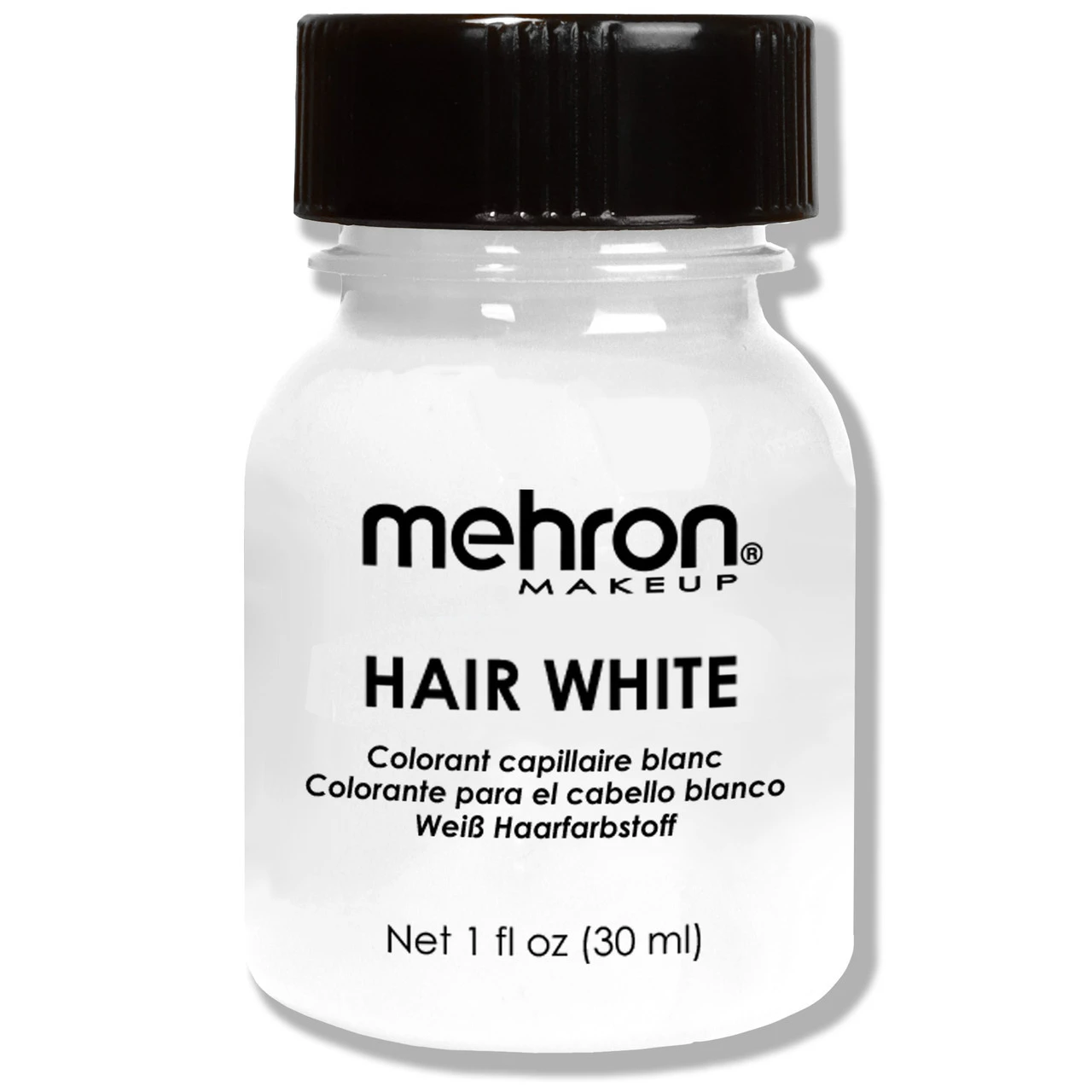 Hair Colorant 1 Oz White | Mehron | Makeup 1 Hair Colorant 1 Oz White | Mehron | Makeup