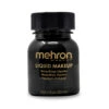 Liquid Makeup 1 Oz Black | Mehron | Makeup