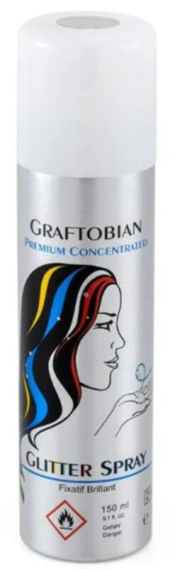 Graftobian Glitterspray Silver | Graftobian | Makeup