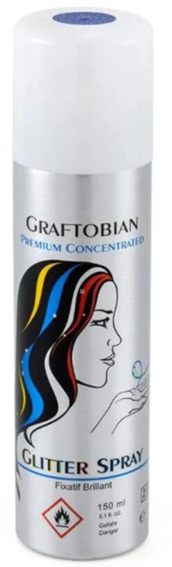 Graftobian Glitterspray Blue | Graftobian | Makeup