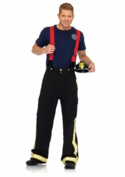 Fire Captain Fire Fighter Costume | Fireman | Mens Costumes