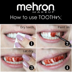 Tooth FX Temporary Tooth Paint Blood | Mehron | Makeup 7 Tooth FX Temporary Tooth Paint Blood | Mehron | Makeup -The Costume Shop 621Q28720 20four 29596.1749735780