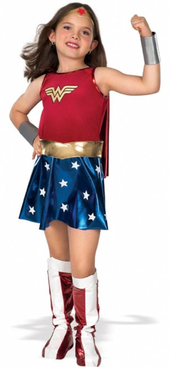 DC Wonder Woman Comic Costume | DC | Childrens Costumes 1 DC Wonder Woman Comic Costume | DC | Childrens Costumes