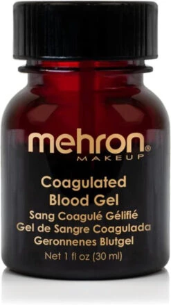 Coagulated Blood Gel 1 Oz | Fake Blood | Mehron | Makeup