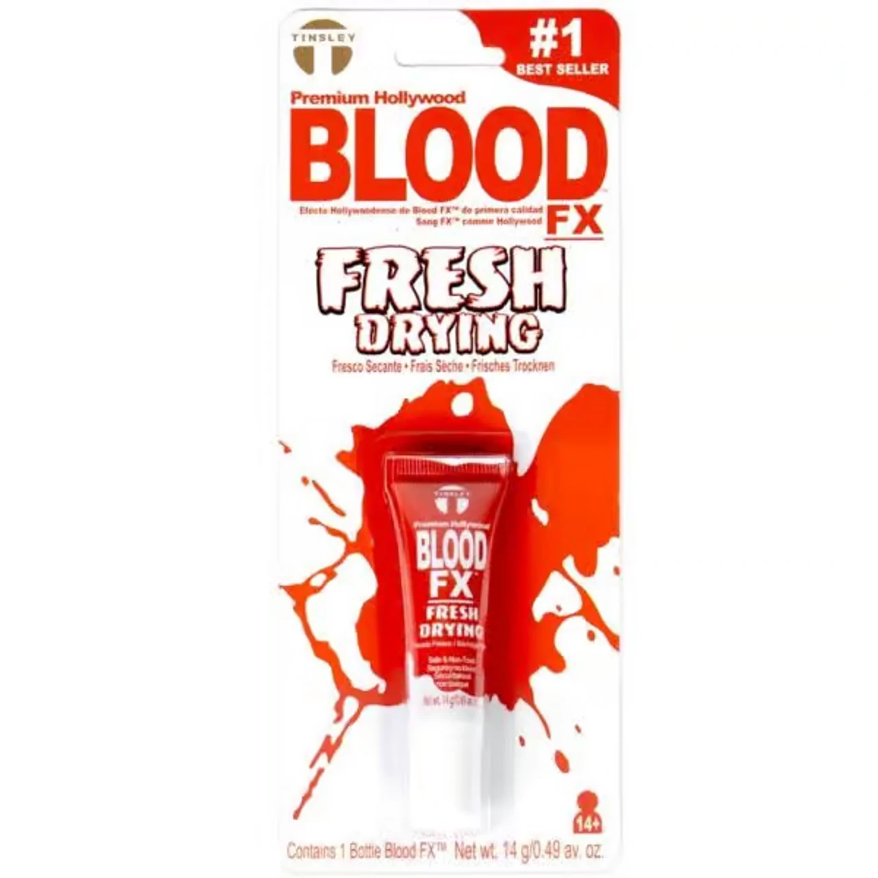 Fresh Drying Blood FX 14 Gm | Fake Blood | Tinsley | Special Effects | Makeup 1 Fresh Drying Blood FX 14 Gm | Fake Blood | Tinsley | Special Effects | Makeup