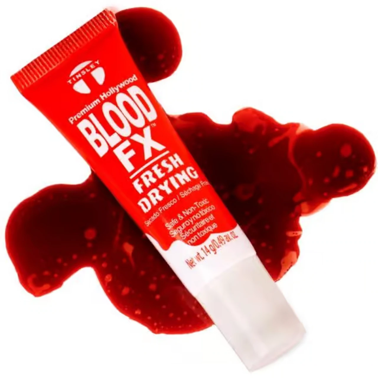 Fresh Drying Blood FX 14 Gm | Fake Blood | Tinsley | Special Effects | Makeup 2 Fresh Drying Blood FX 14 Gm | Fake Blood | Tinsley | Special Effects | Makeup - Image 2
