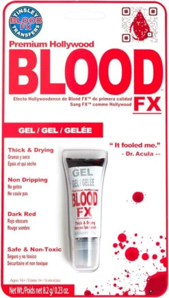 Thick Blood Gel FX 8.2 Gm | Fake Blood | Tinsley | Special Effects | Makeup