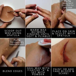 Modeling Putty/Wax .4 Oz | Mehron | Makeup 5 Modeling Putty/Wax .4 Oz | Mehron | Makeup -The Costume Shop 627Q48820 20three 98581.1750343339