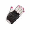 Black Short Fishnet Fingerless Gloves | 1980s | Accessories