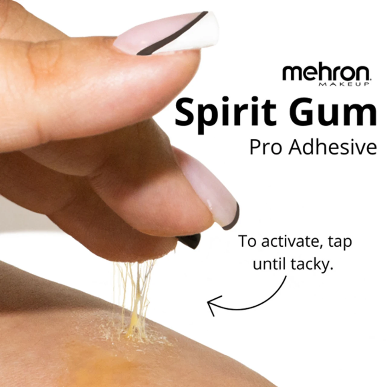 Spirit Gum Adhesive 4ML (.25 Oz) | Mehron | Makeup 3 Spirit Gum Adhesive 4ML (.25 Oz) | Mehron | Makeup - Image 3