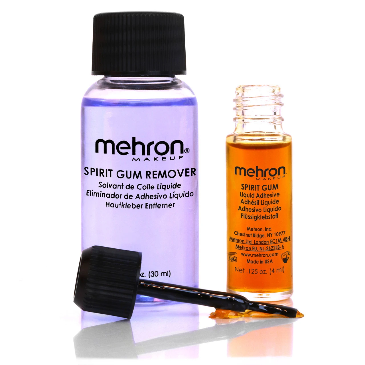 Spirit Gum Adhesive With Remover | Mehron | Makeup 1 Spirit Gum Adhesive With Remover | Mehron | Makeup