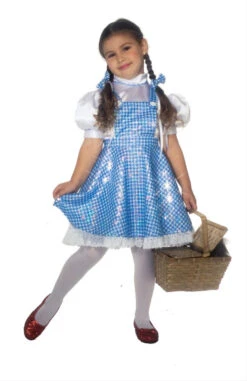 Wizard Of Oz Sequin Dorothy Costume | Wizard Of Oz | Childrens Costumes