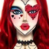 Red Queen Face Jewels | Body Art Gems | Leg Avenue | Makeup