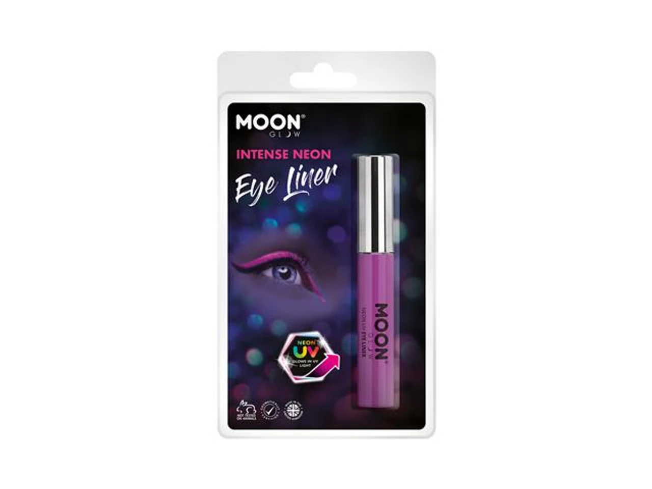 Neon UV Eyeliner Purple | Moonglow | Makeup 1 Neon UV Eyeliner Purple | Moonglow | Makeup