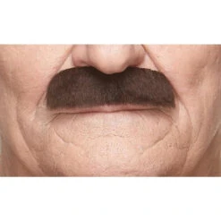 Cavalier | Dark Brown | European Moustaches | Applications And Prosthetics