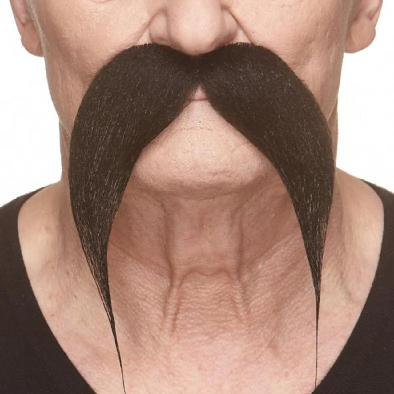 Long Western | Black | European Moustaches | Applications And Prosthetics 1 Long Western | Black | European Moustaches | Applications And Prosthetics