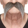 Long Western | Salt And Pepper | European Moustaches | Applications And Prosthetics