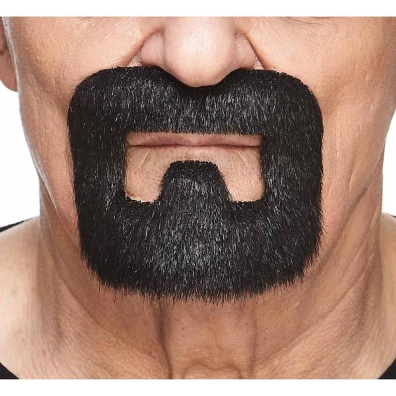 Biker Goatee | Shiny Black | European Moustaches | Applications And Prosthetics 1 Biker Goatee | Shiny Black | European Moustaches | Applications And Prosthetics