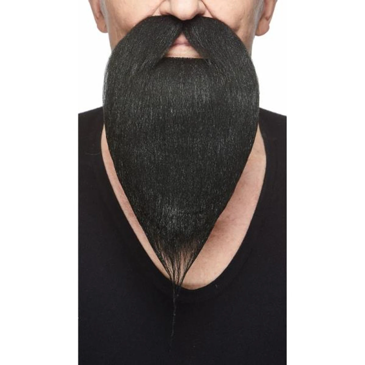 Long Beard | Black | European Moustaches | Applications And Prosthetics 1 Long Beard | Black | European Moustaches | Applications And Prosthetics