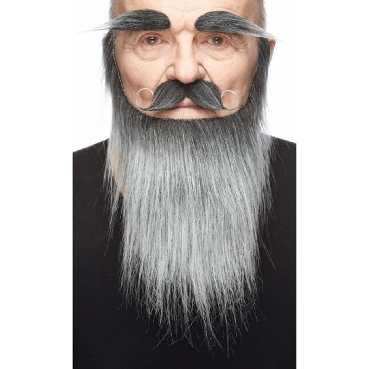 Medieval King | Salt And Pepper | European Moustaches | Applications And Prosthetics 1 Medieval King | Salt And Pepper | European Moustaches | Applications And Prosthetics