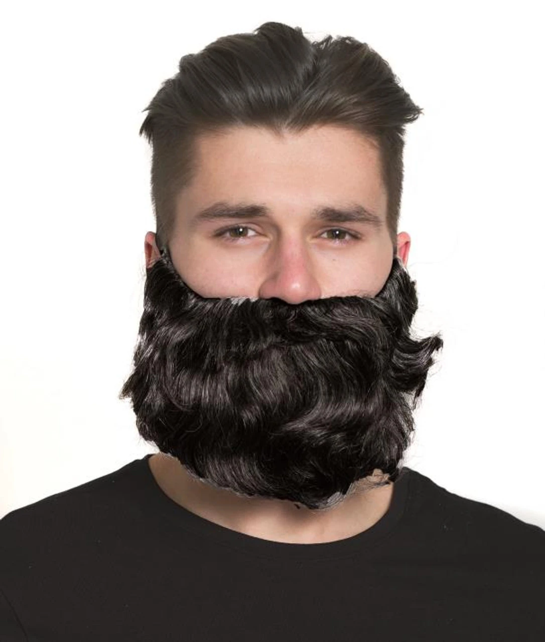 Small Curly Beard Black | HMS | Applications And Prosthetics 1 Small Curly Beard Black | HMS | Applications And Prosthetics