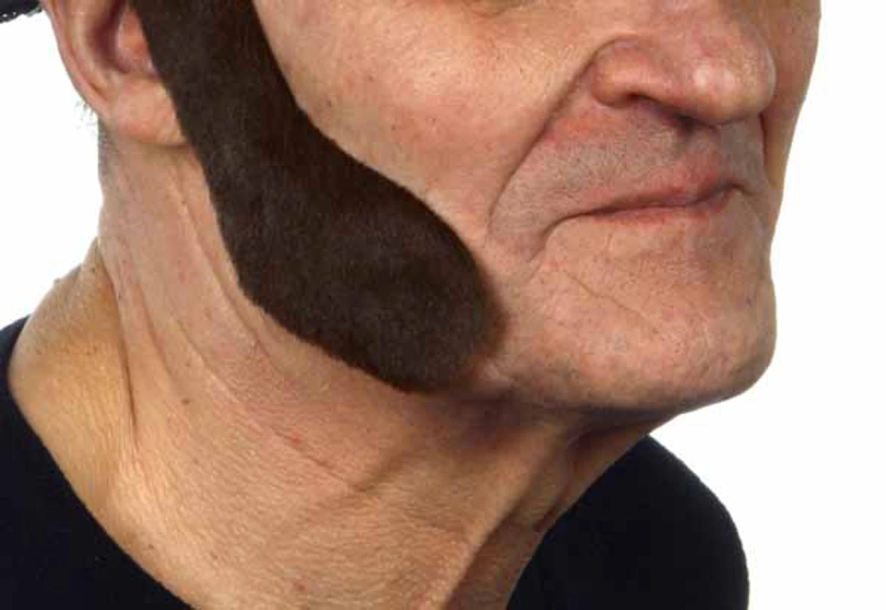 Sideburns 6 X 13 Dark Brown | European Moustaches | Applications And Prosthetics 1 Sideburns 6 X 13 Dark Brown | European Moustaches | Applications And Prosthetics