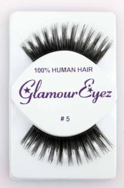 Black # 5 Glamour Eyez Eyelashes | Westbay Wigs | False Eyelashes | Applications And Prosthetics