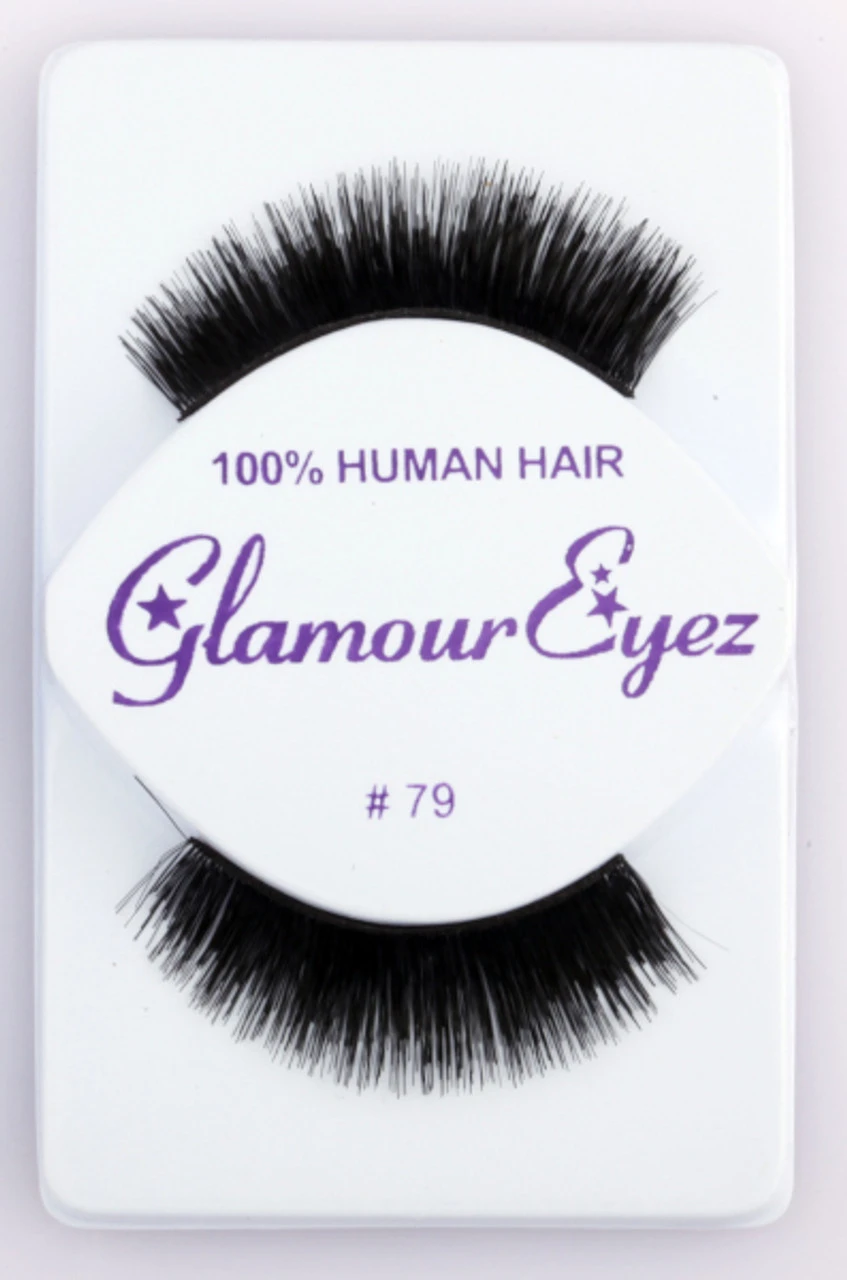 Black # 79 Glamour Eyez Eyelashes | Westbay Wigs | False Eyelashes | Applications And Prosthetics 1 Black # 79 Glamour Eyez Eyelashes | Westbay Wigs | False Eyelashes | Applications And Prosthetics