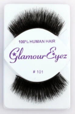 Black # 101 Glamour Eyez Eyelashes | Westbay Wigs | False Eyelashes | Applications And Prosthetics