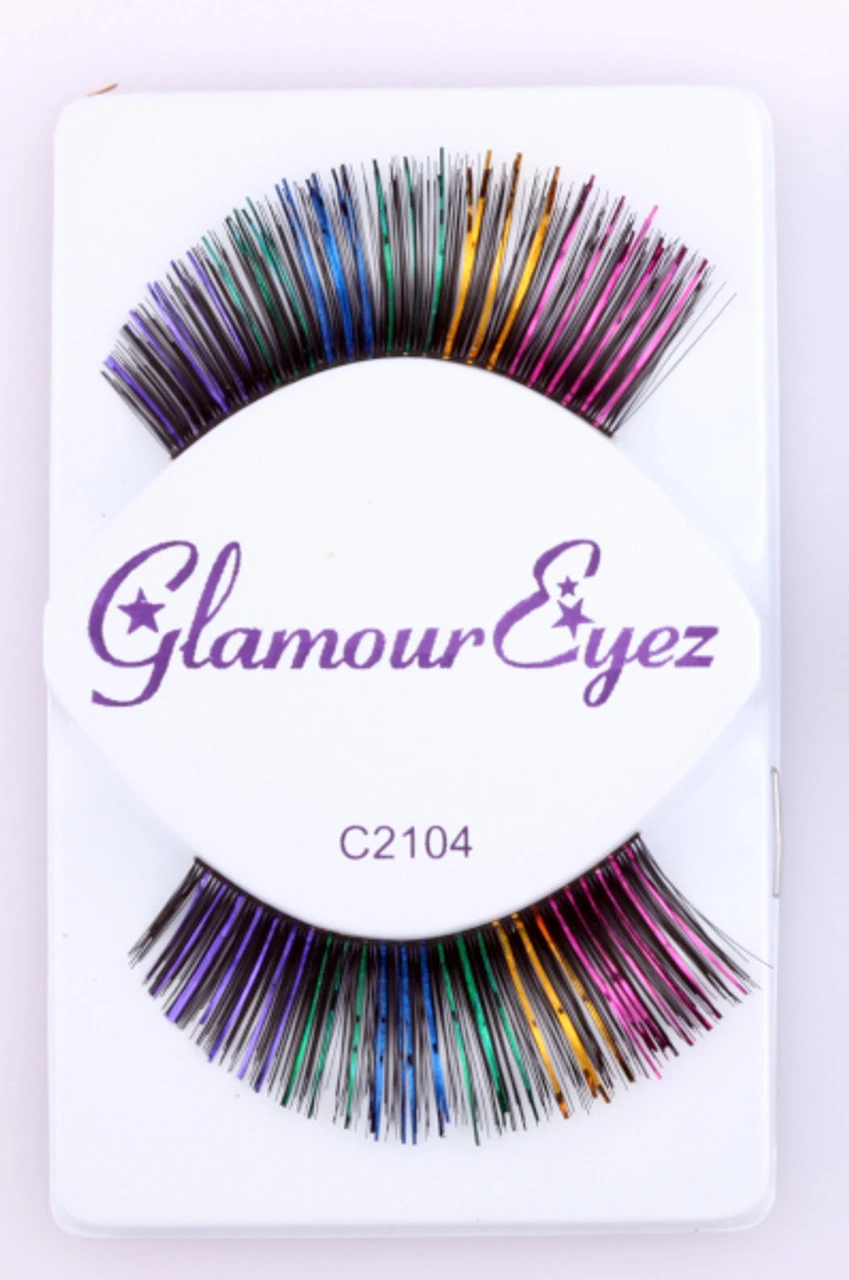 Rainbow Glamour Eyez Eyelashes | Westbay Wigs | False Eyelashes | Applications And Prosthetics 1 Rainbow Glamour Eyez Eyelashes | Westbay Wigs | False Eyelashes | Applications And Prosthetics