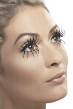 Long Top & Bottom Eyelashes | Smiffys | Applications And Prosthetics