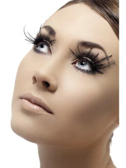 Feather Plume Eyelashes | Smiffys | Applications And Prosthetics
