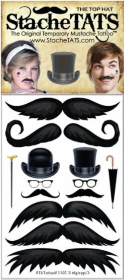 StacheTATS Top Hat | Stachetats | Makeup