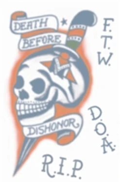 DBD Skull Tattoo FX | Tinsley | Makeup