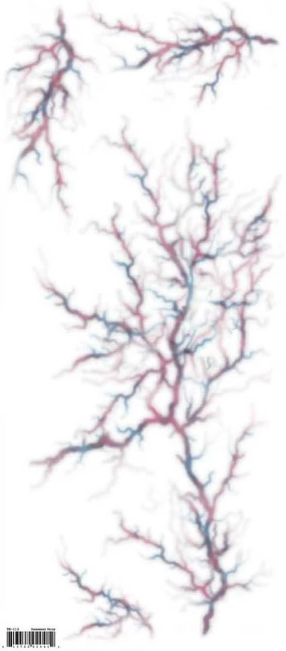 Possessed Veins Trauma Tattoo FX | Tinsley | Temporary Tattoos 2 Possessed Veins Trauma Tattoo FX | Tinsley | Temporary Tattoos - Image 2