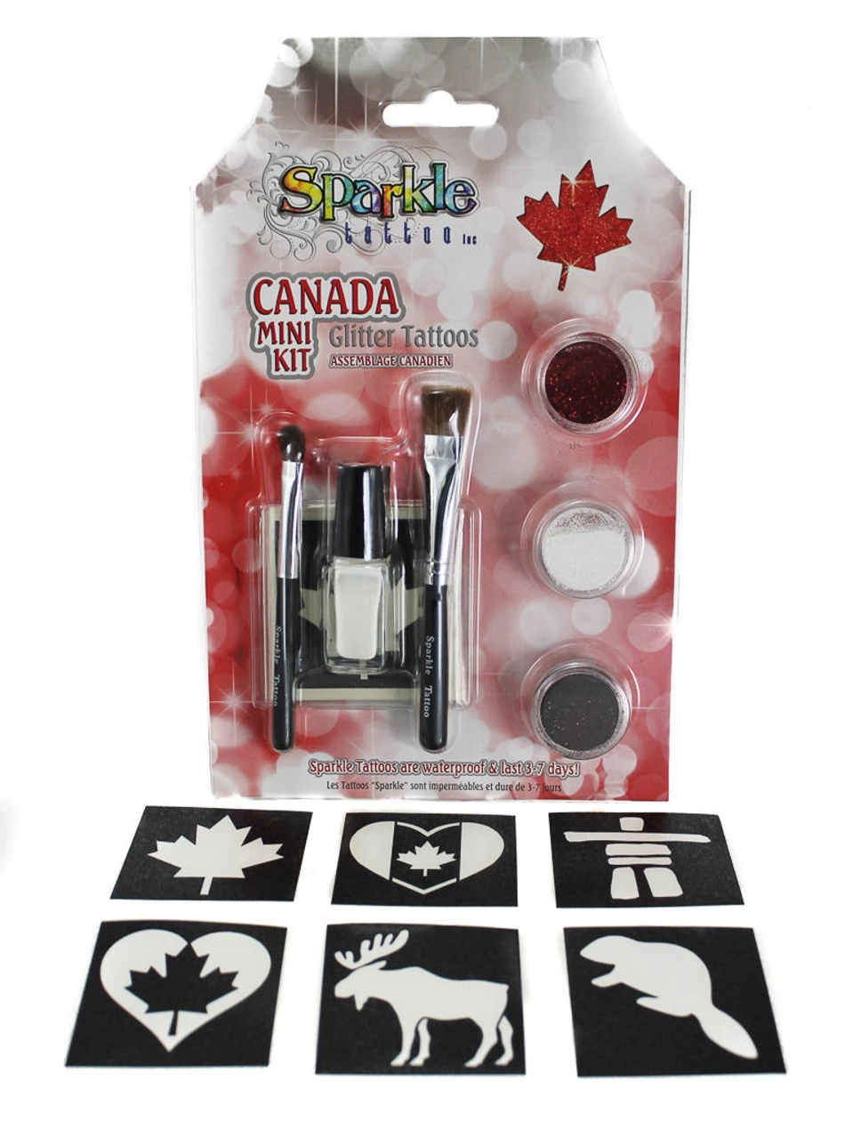 Canada Mini Kit | Sparkle Tattoo Inc. | Makeup 1 Canada Mini Kit | Sparkle Tattoo Inc. | Makeup
