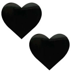 Neva Nude Vinyl DomSquad Heart Pasties | Festivals | Applications And Prosthetics