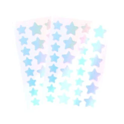 Neva Nude Iridescent Star Stickers | Festivals | Applications And Prosthetics
