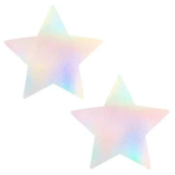 Neva Nude Iridescent Star Pasties | Festivals | Applications And Prosthetics