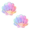 Neva Nude Pastel Tie Dye Seashells Pasties | Festivals | Applications And Prosthetics