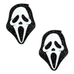 Neva Nude Glitter Ghostface Pasties | Festivals | Applications And Prosthetics