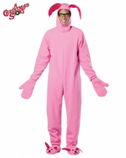 A Christmas Story Pink Bunny Suit | Christmas | Mens Costumes