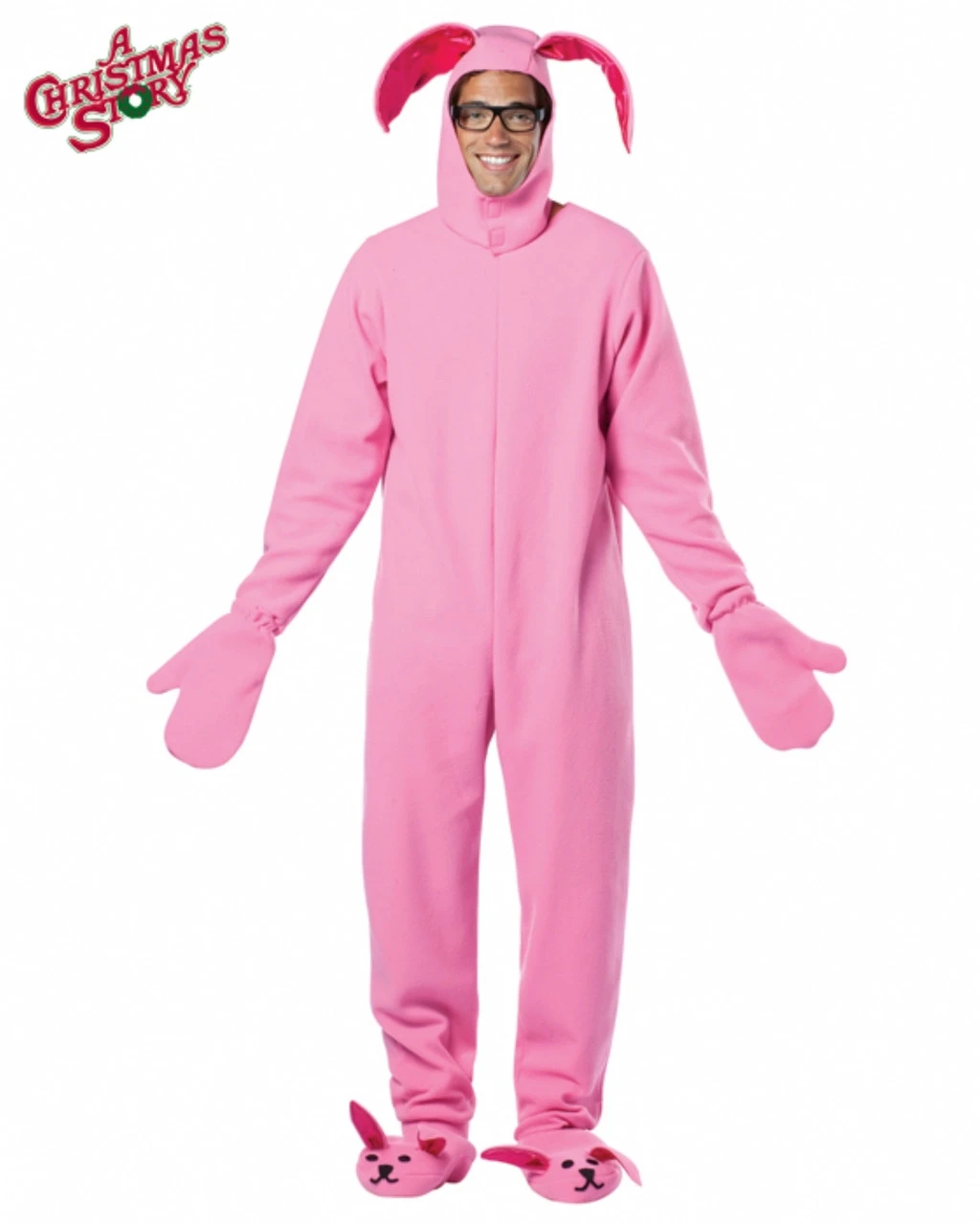 A Christmas Story Pink Bunny Suit | Christmas | Mens Costumes 1 A Christmas Story Pink Bunny Suit | Christmas | Mens Costumes