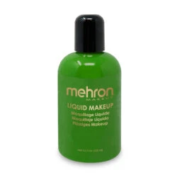 Liquid Makeup 4.5 Oz Green | Mehron | Makeup